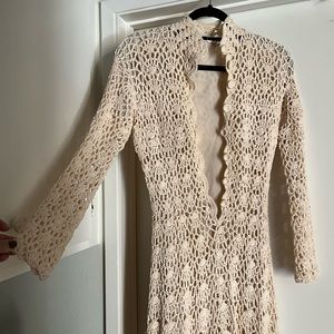 Long Crochet Dress